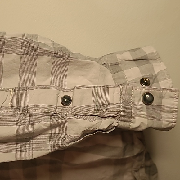 Express Fitted Large Snap Buttons Shirt - Picture 5 of 5